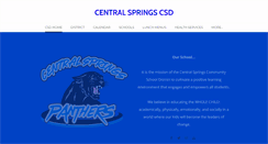 Desktop Screenshot of centralsprings.net